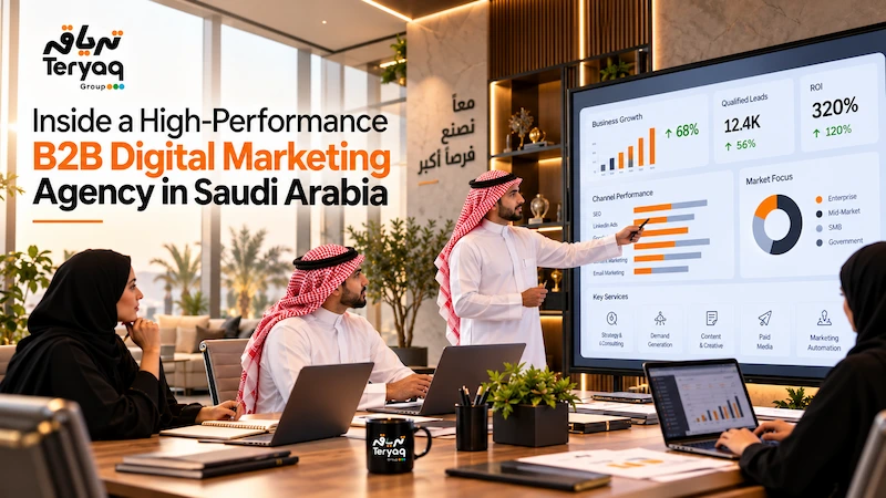 Inside a High-Performance B2B Digital Marketing Agency in Saudi Arabia- Teryaq Agency
